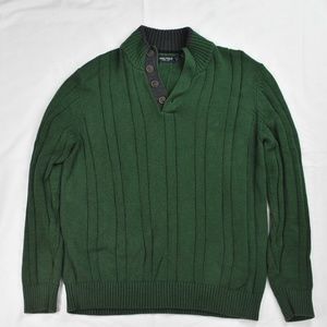 Nautica Green Pullover Sweater